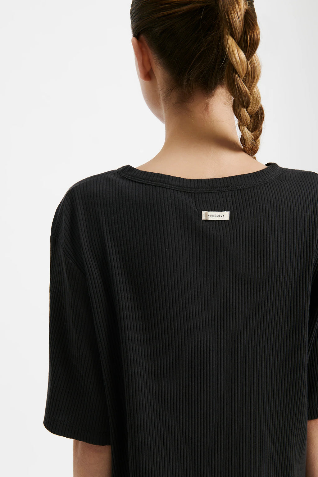 Lounge Rib Tee Coal