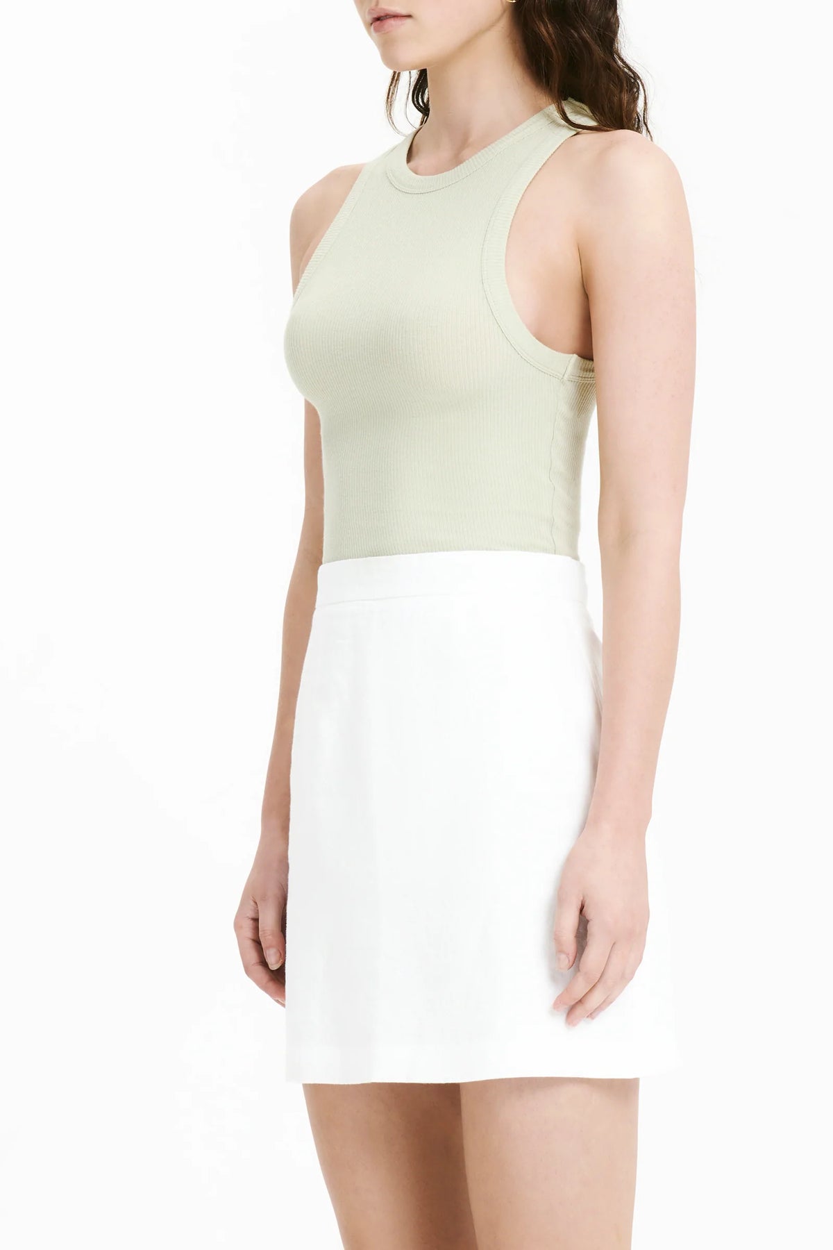 Monroe Rib Tank Eucalyptus