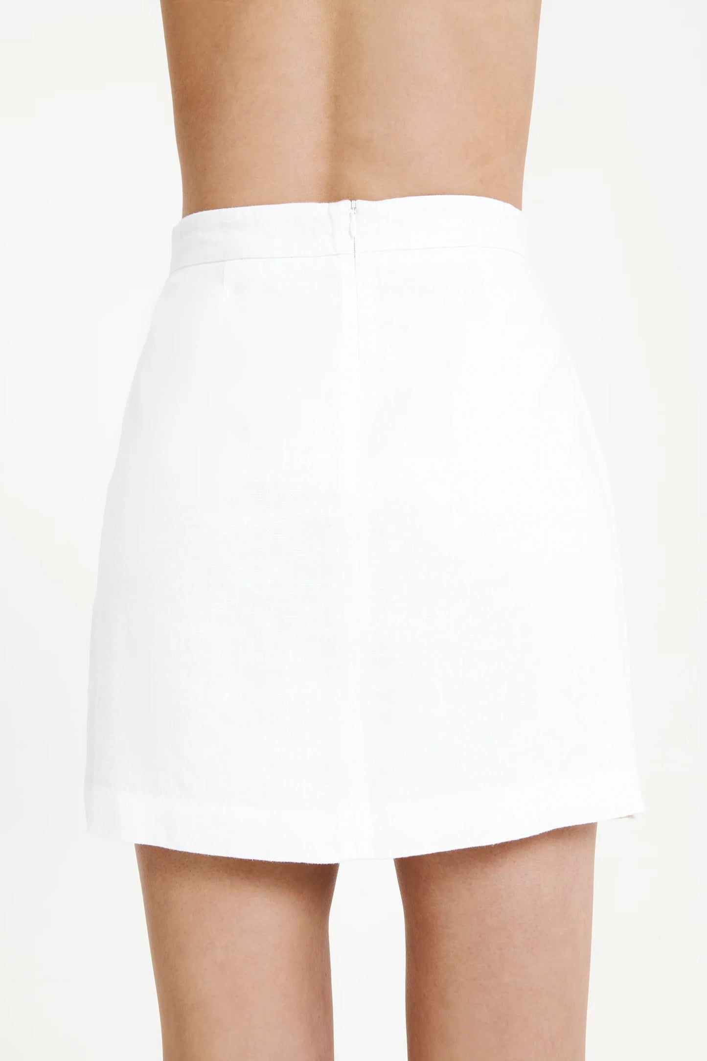 Rynn Mini Skirt White