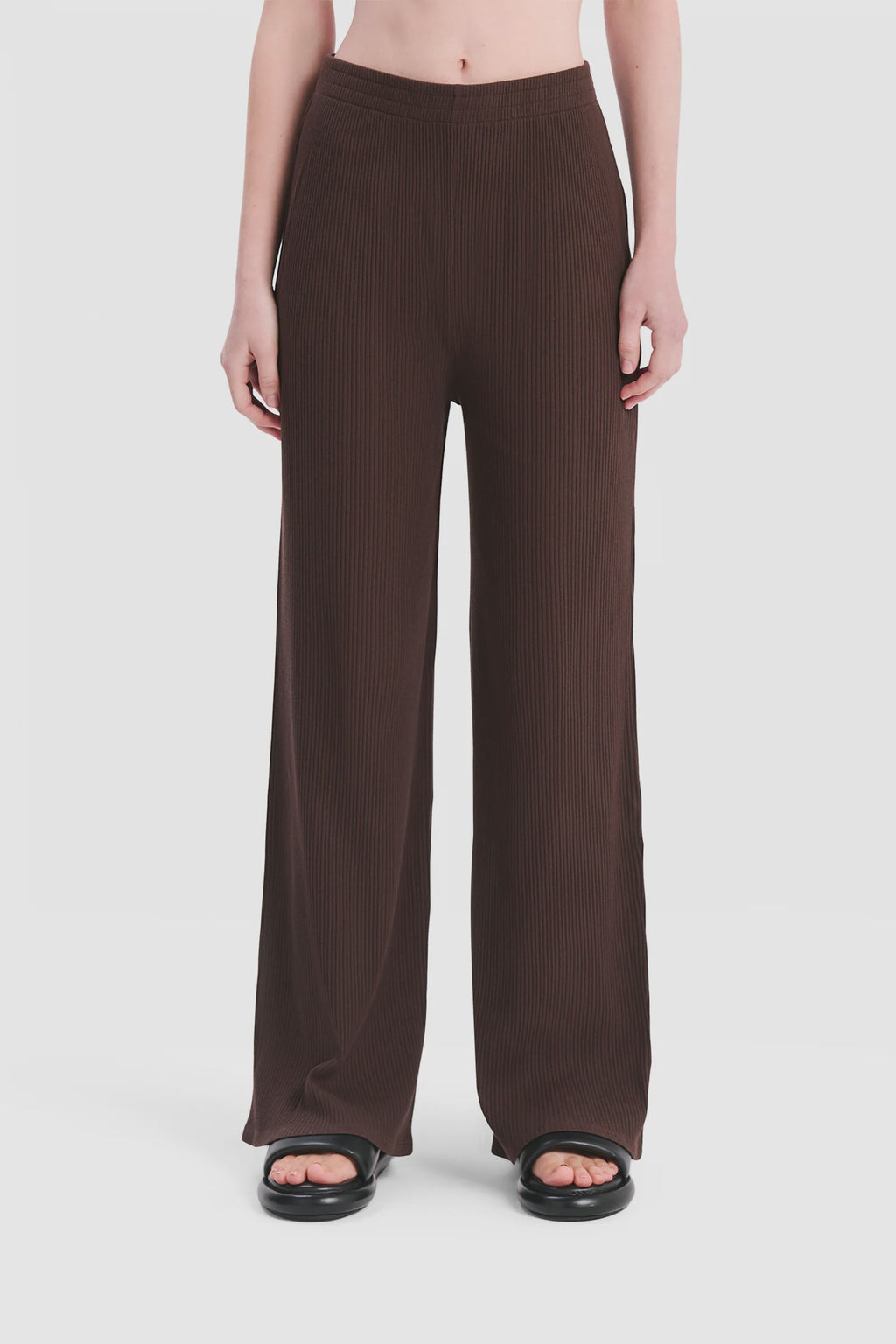 Lounge Ribbed Pant Cinder