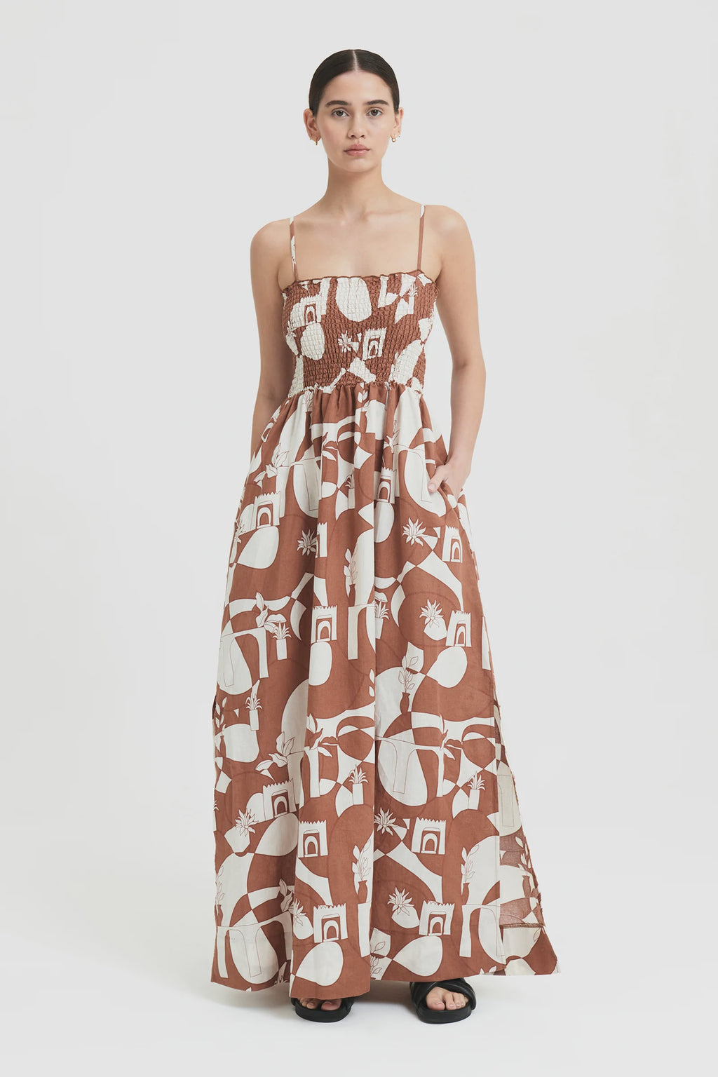 Safia Maxi Dress Tangier
