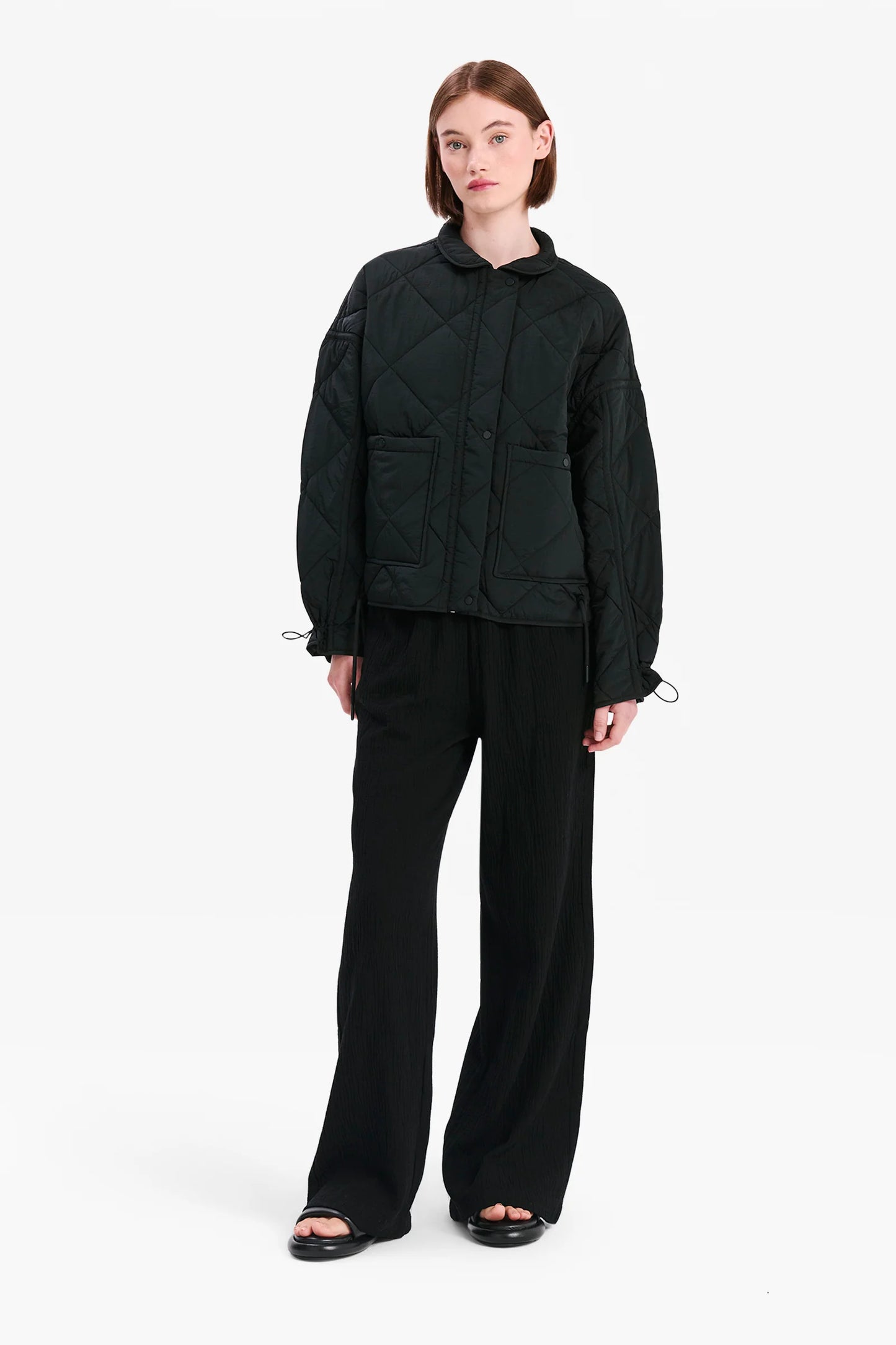 Sloane Puffer Jacket Washed Black