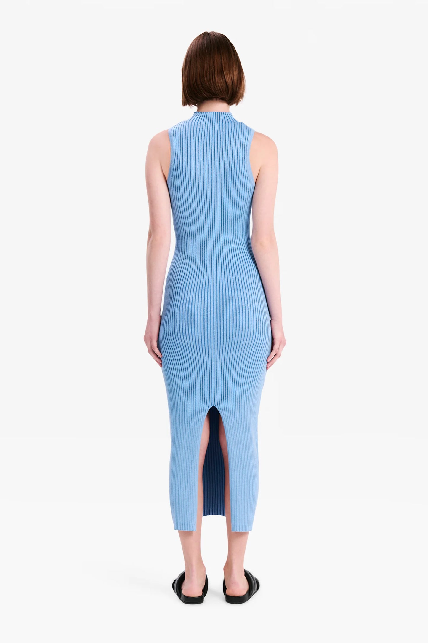 Onda Knit Dress Azure