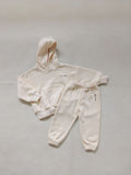 Quinn Hoodie Tracksuit Cream