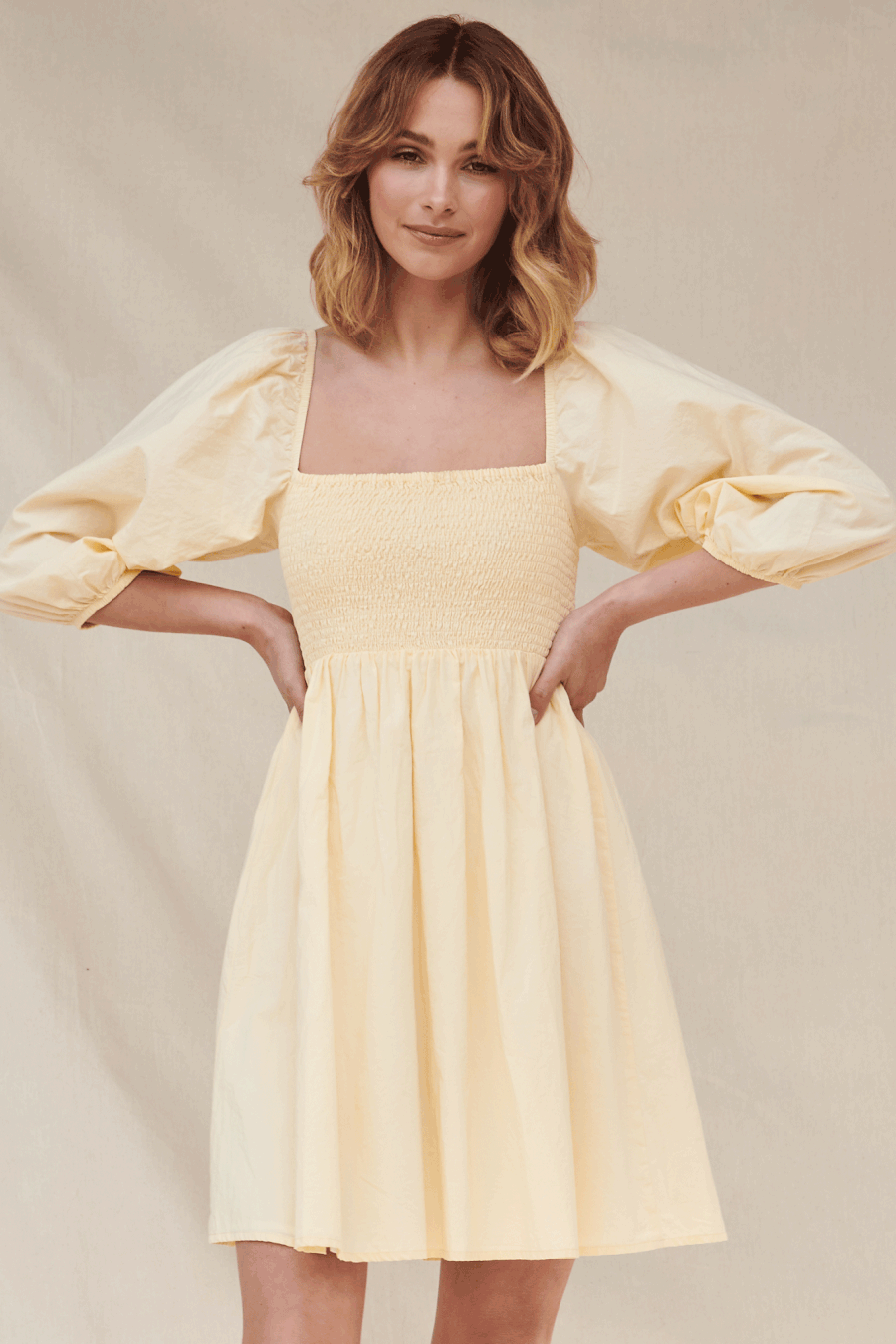 Noa Dress Butter