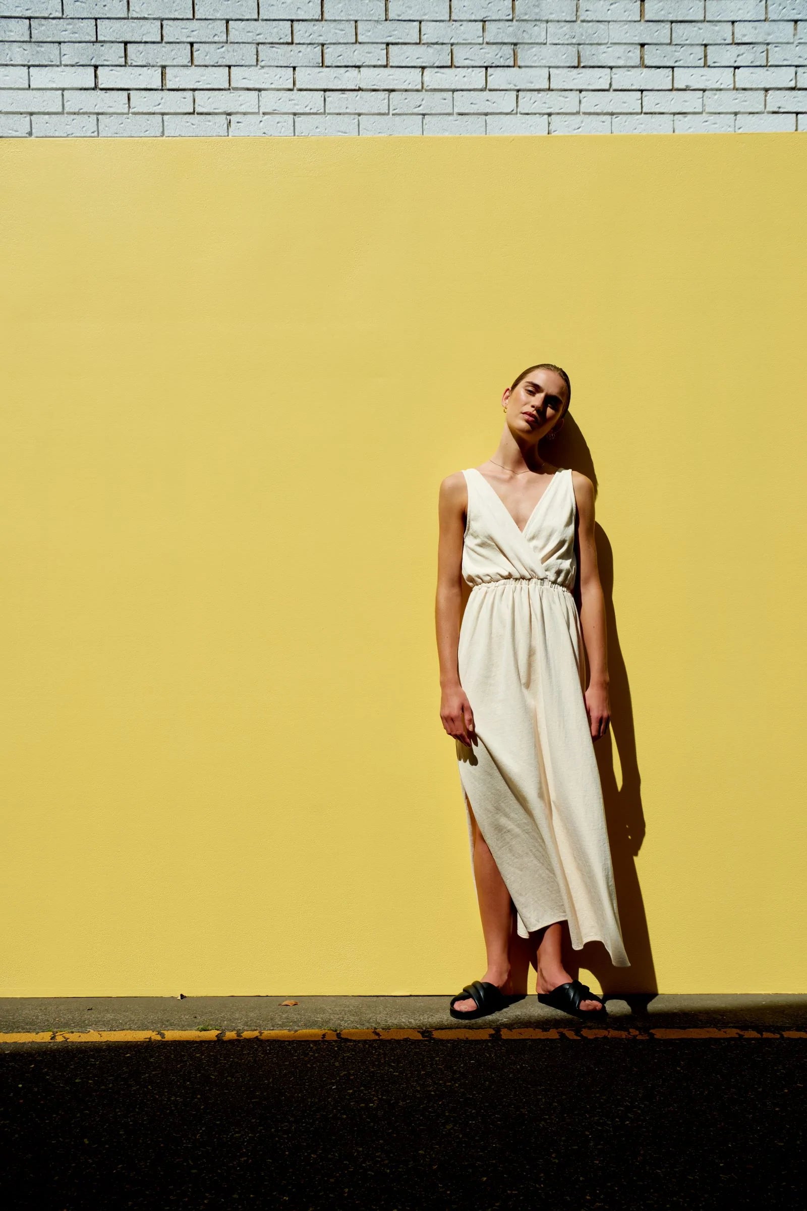 Fes Maxi Dress Cloud