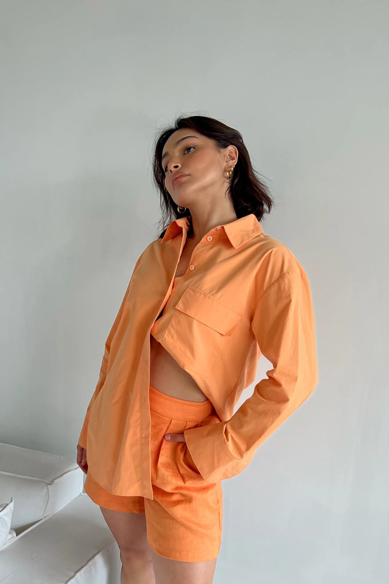 Scarlett Shirt Orange