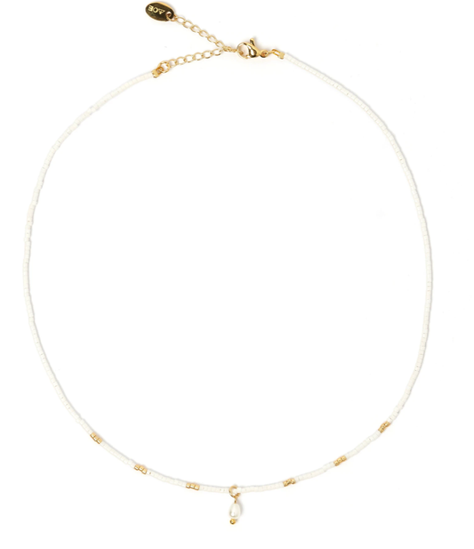 Zara Necklace Daisy White