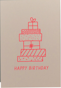 Present Stack Neon Coral