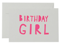 Big Birthday Girl Card
