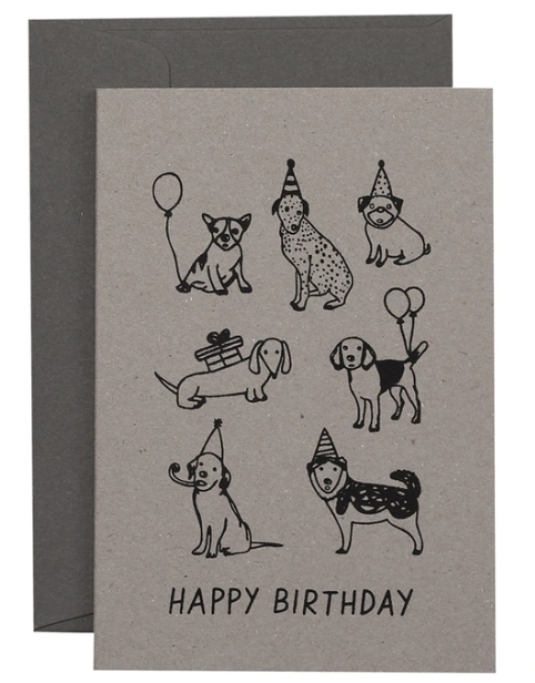Party Dogs Card
