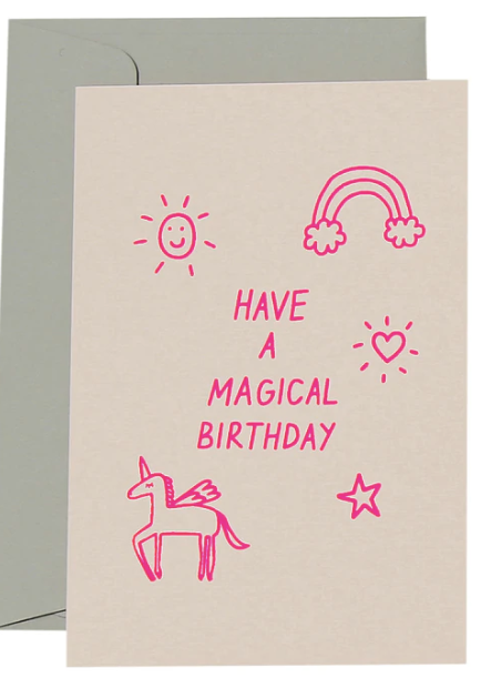 Magical Bday Card