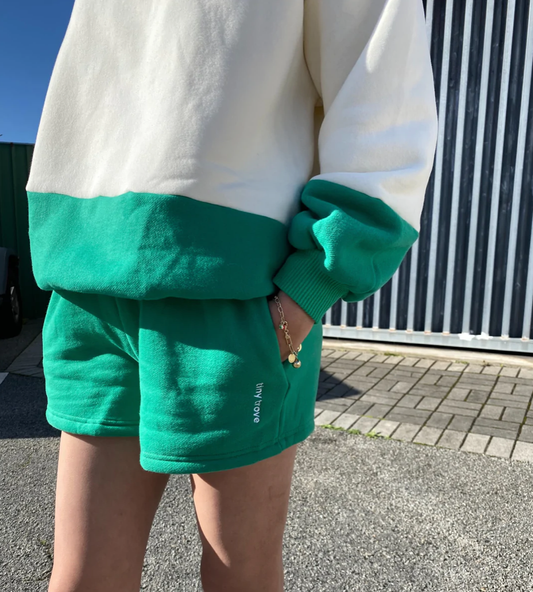 Adult Frankie Logo Shorts Green