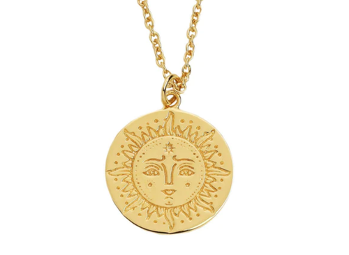 Gold Tantra Necklace