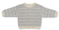 Textured Rib Pull Over Aqua