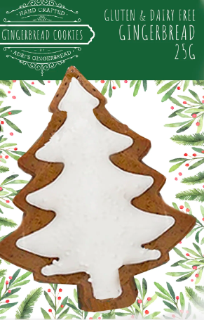 Gingerbread Cookie Tree White