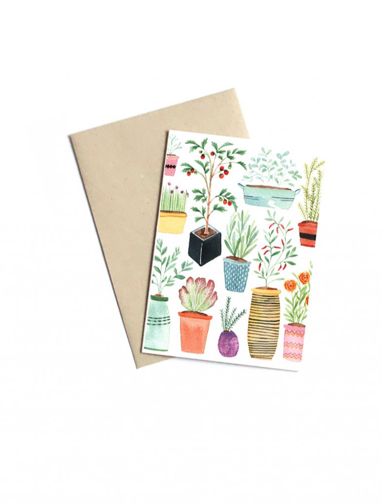 Pot Plant Card