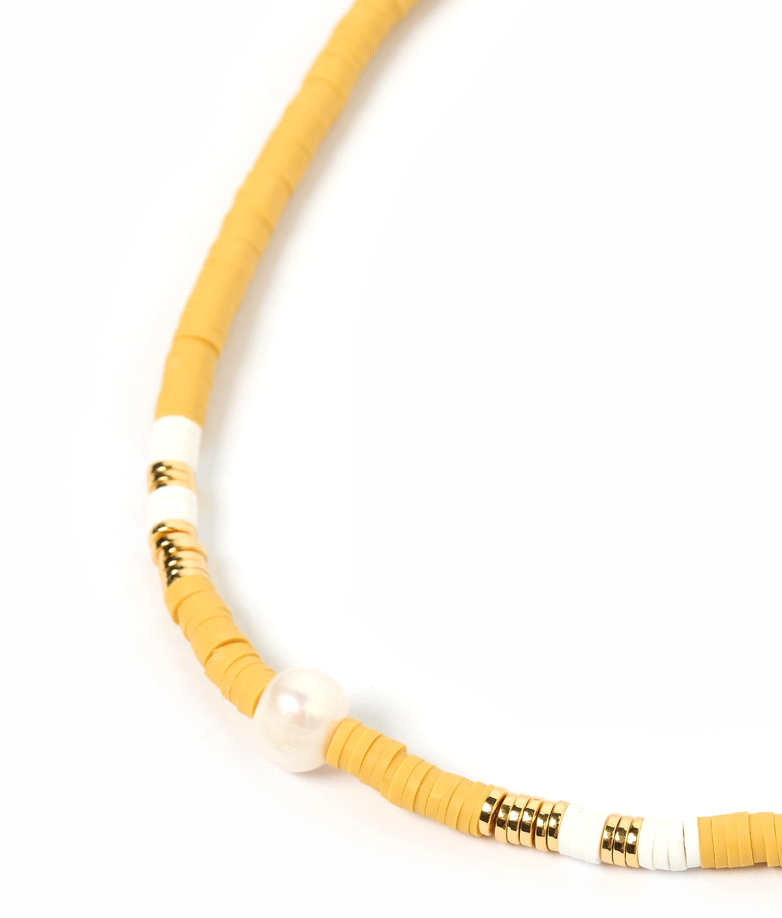 Nomi Necklace Butter Yellow