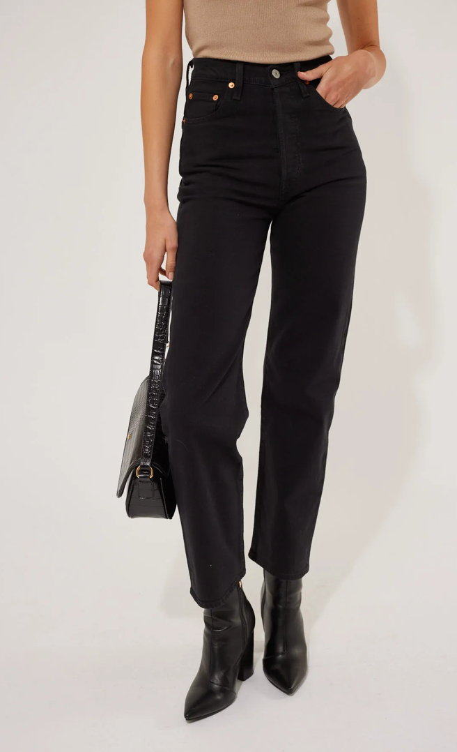 Ribcage Straight Black Sprout