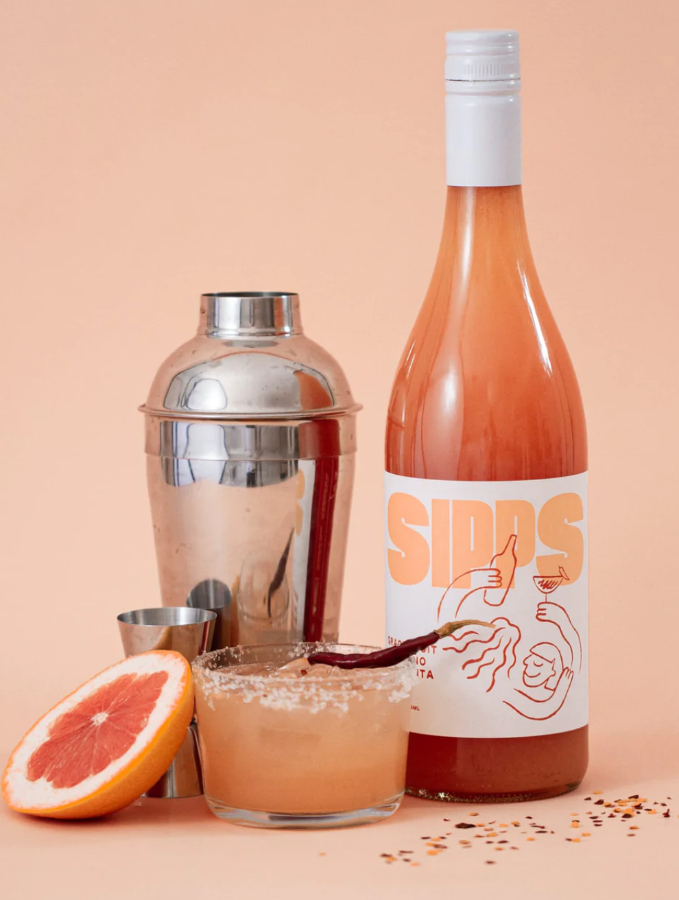 Grapefruit Jalapeno Margarita Mixer