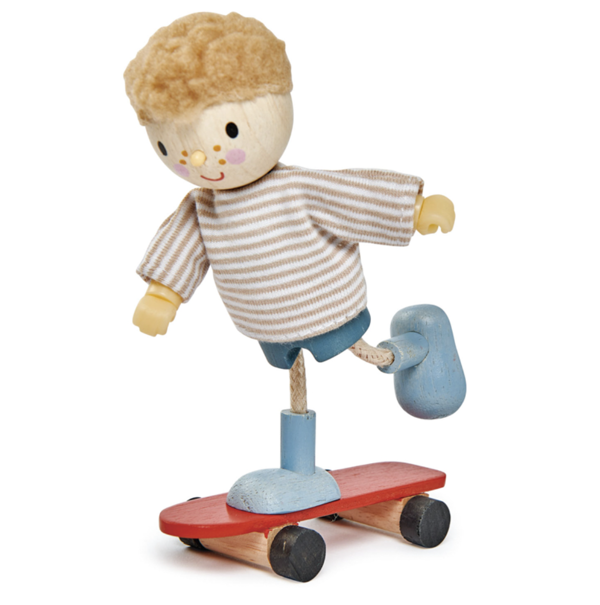 Edward with Flexible Limbs and His Skateboard