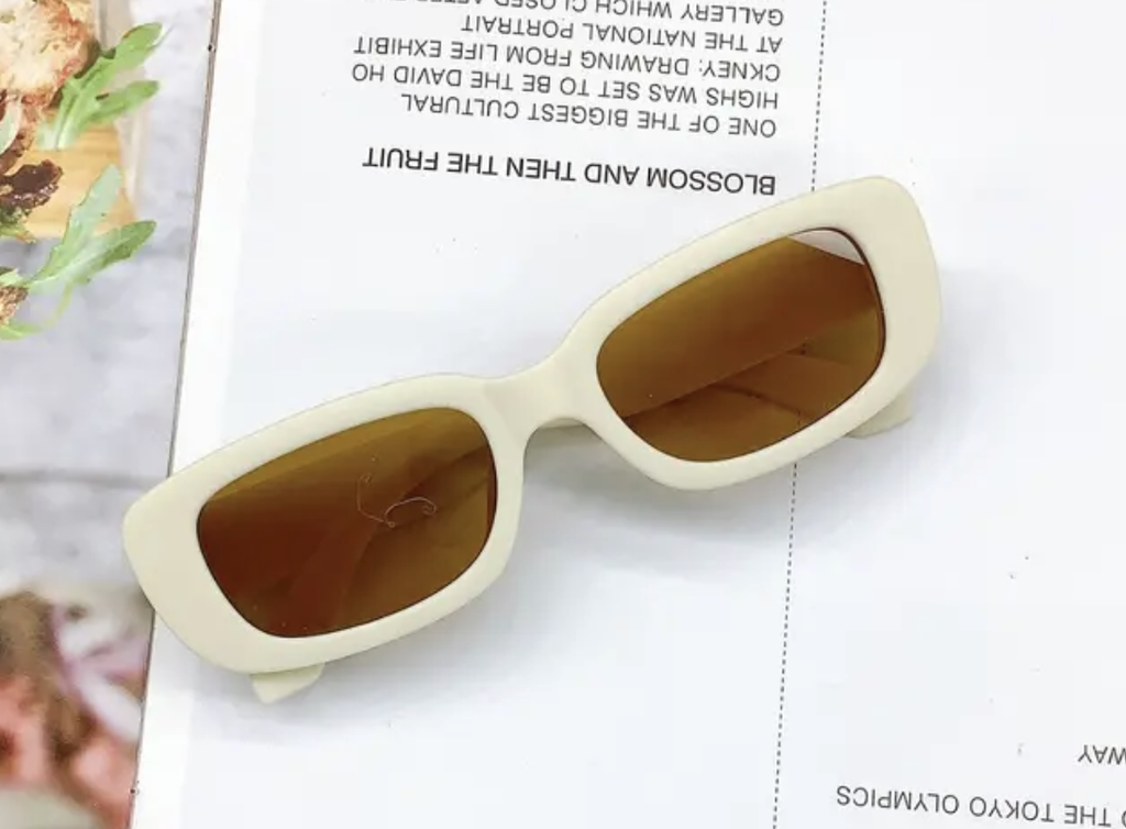 Kids Vintage Sunglasses Cream