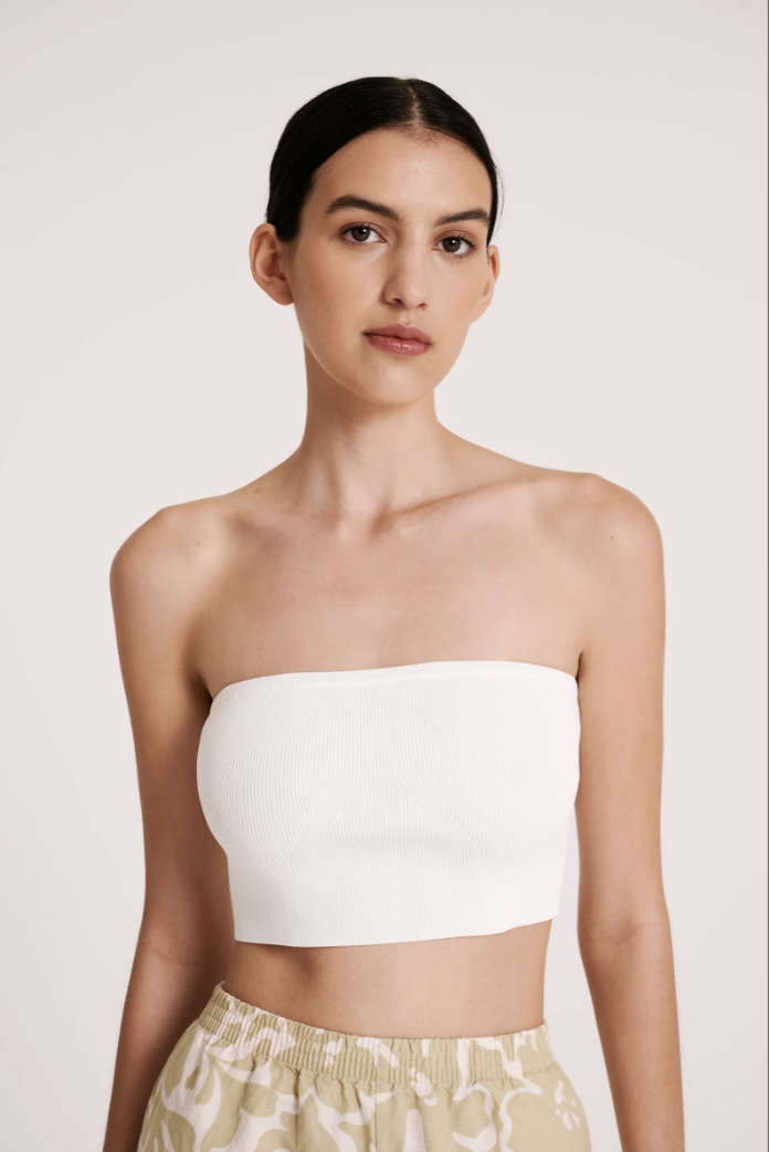 Manu Knit Bandeau Salt