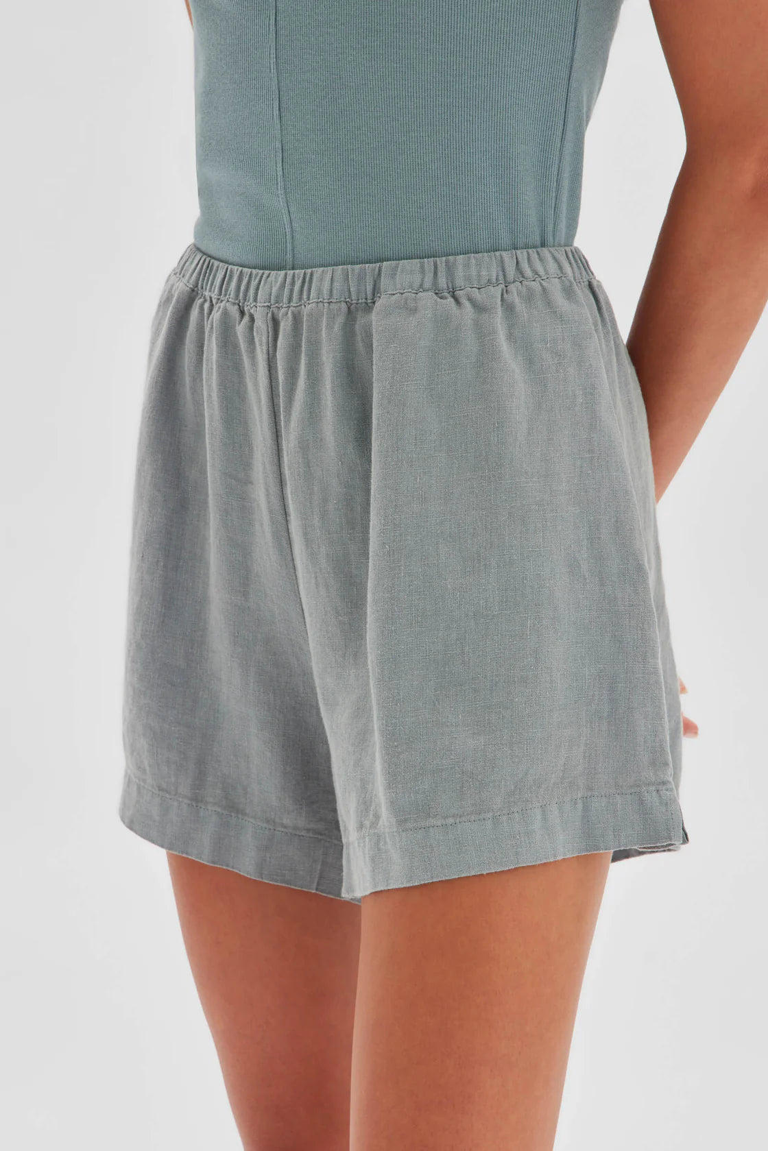 Stella Linen Short Pacific