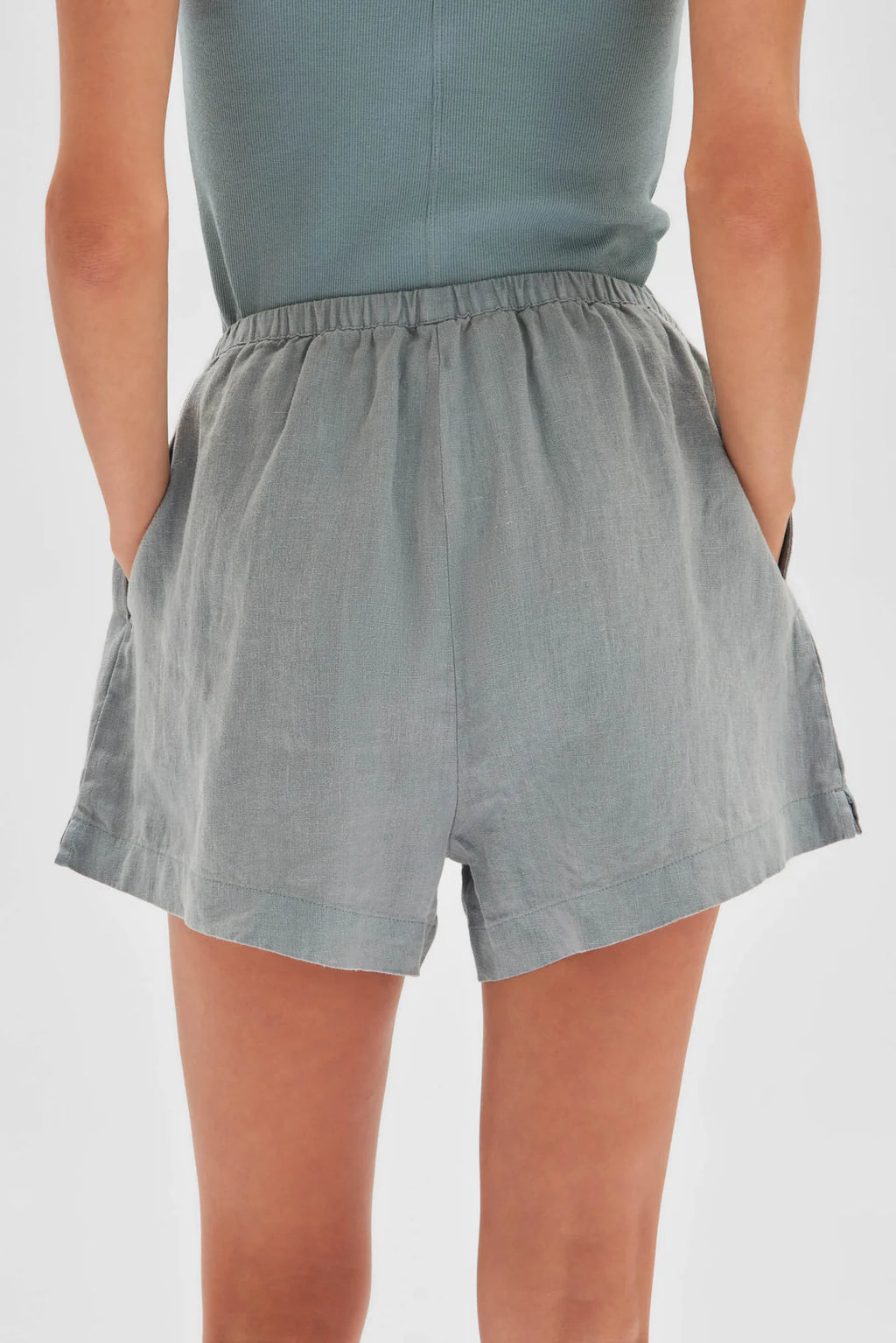 Stella Linen Short Pacific