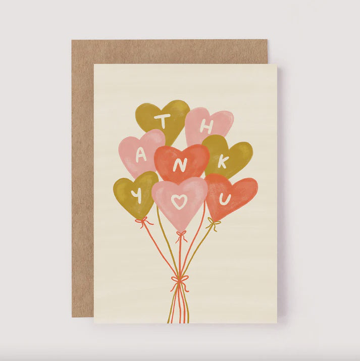 Thank you Balloons Card