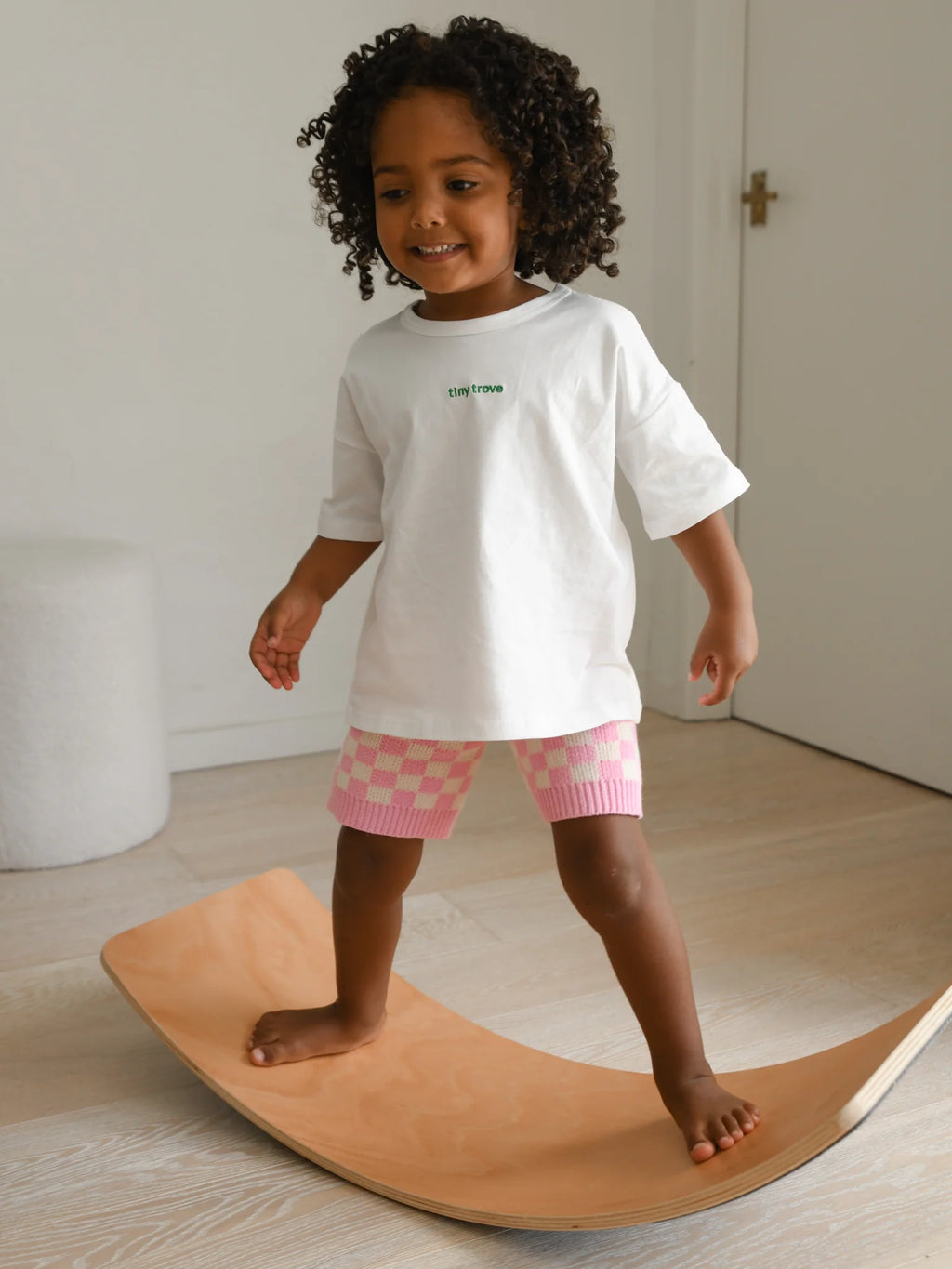 Kids Tiny Trove Tee White