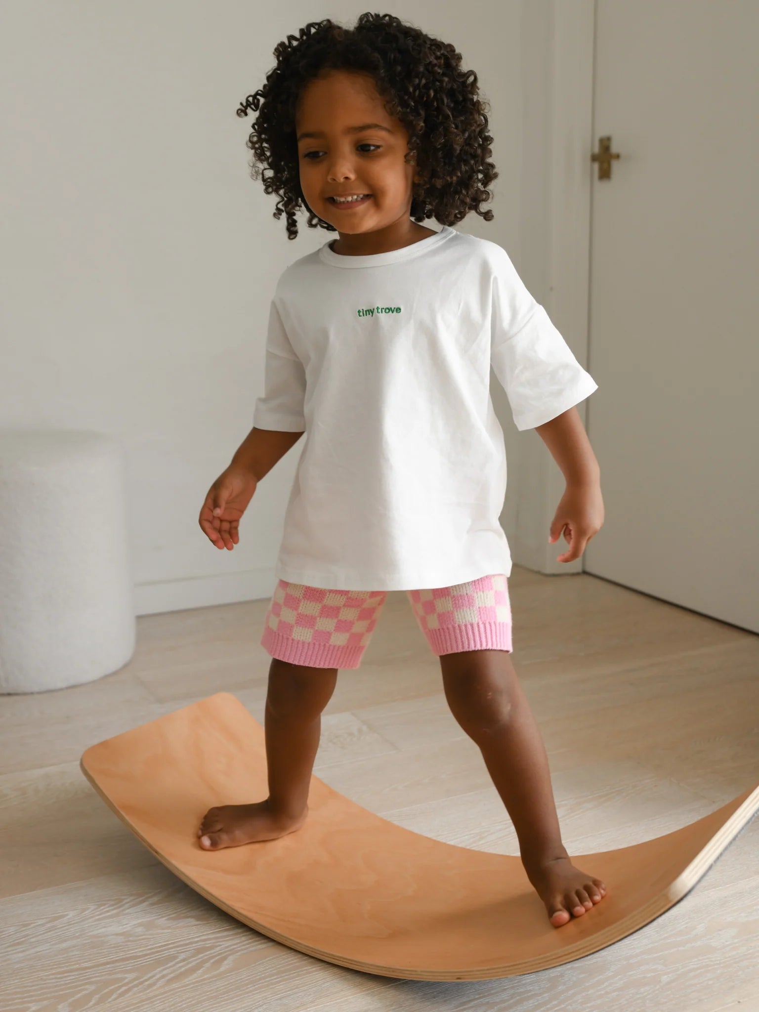 Kids Tiny Trove Tee White