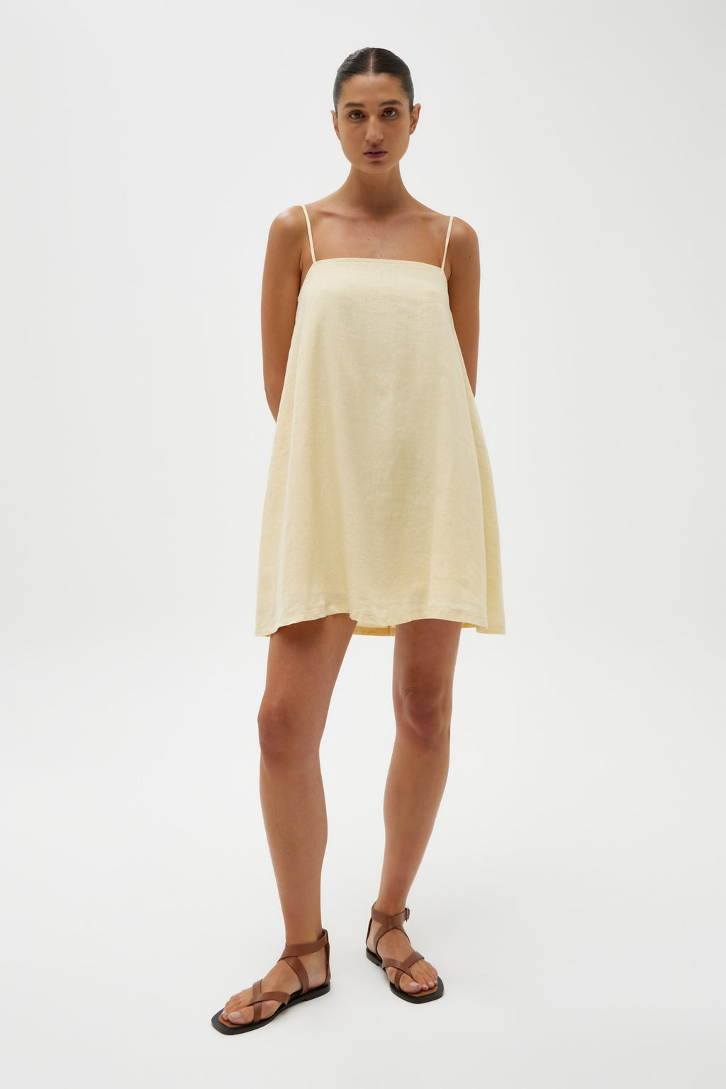 Tully Mini Dress Lemon