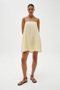Tully Mini Dress Lemon