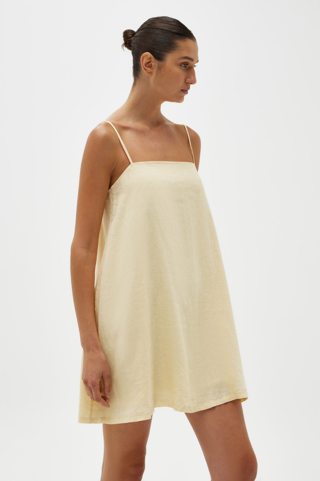 Tully Mini Dress Lemon