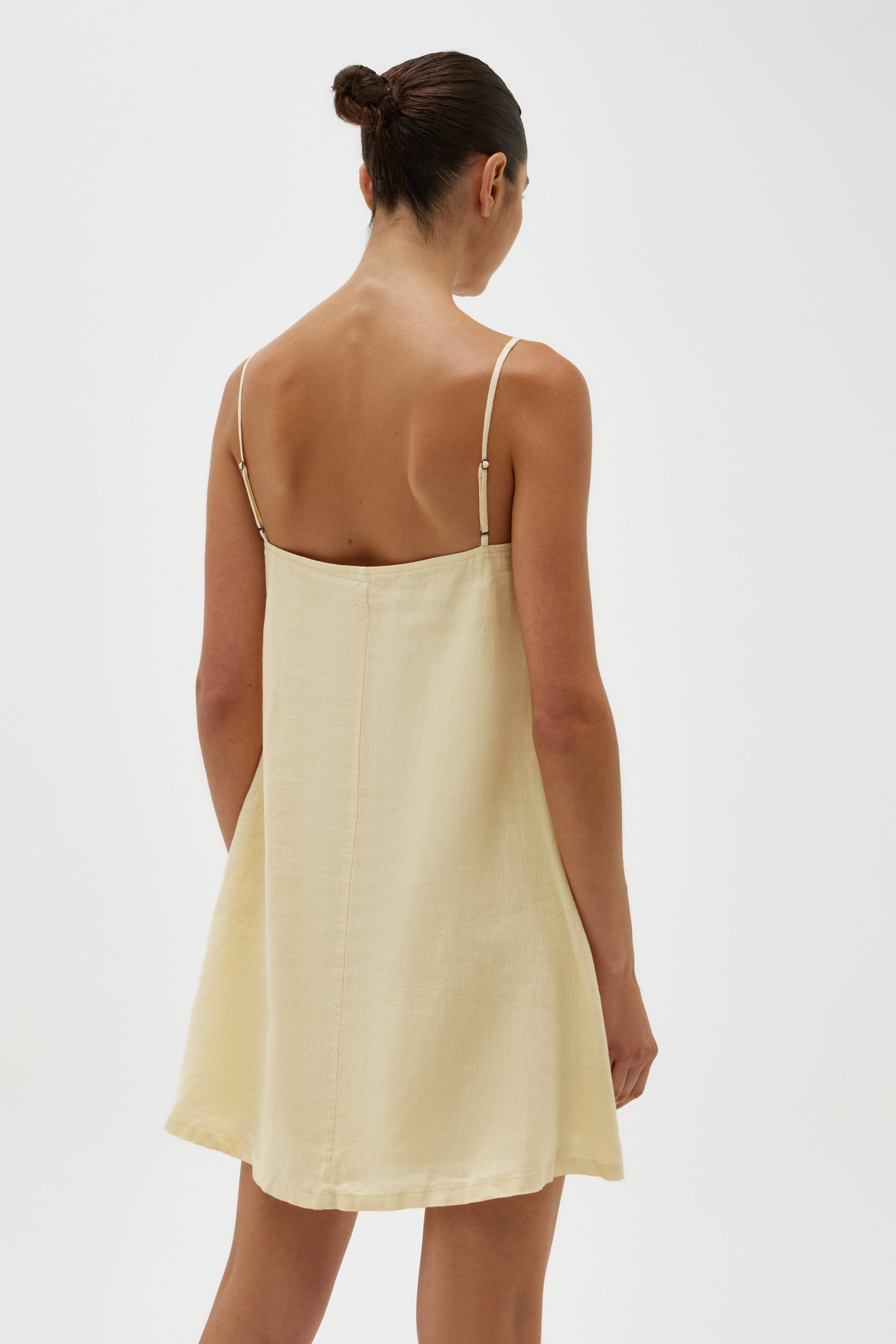 Tully Mini Dress Lemon