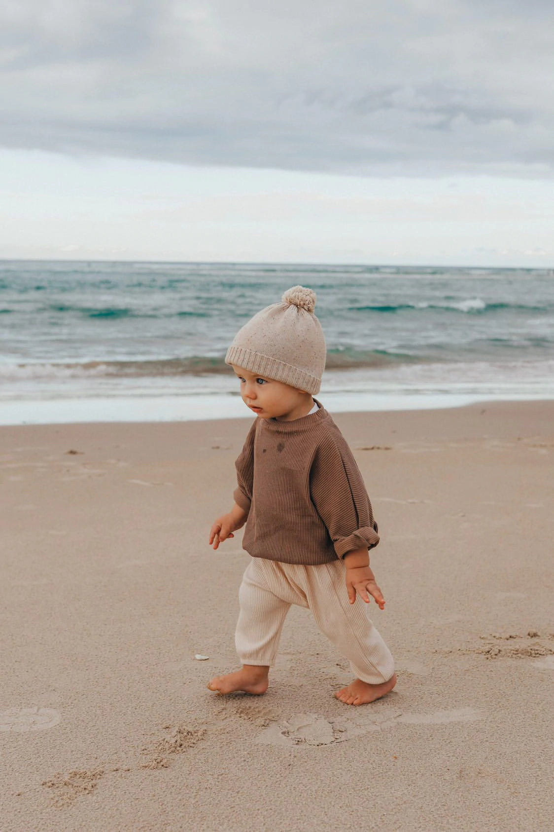 Tully Ribbed Pullover Mocha