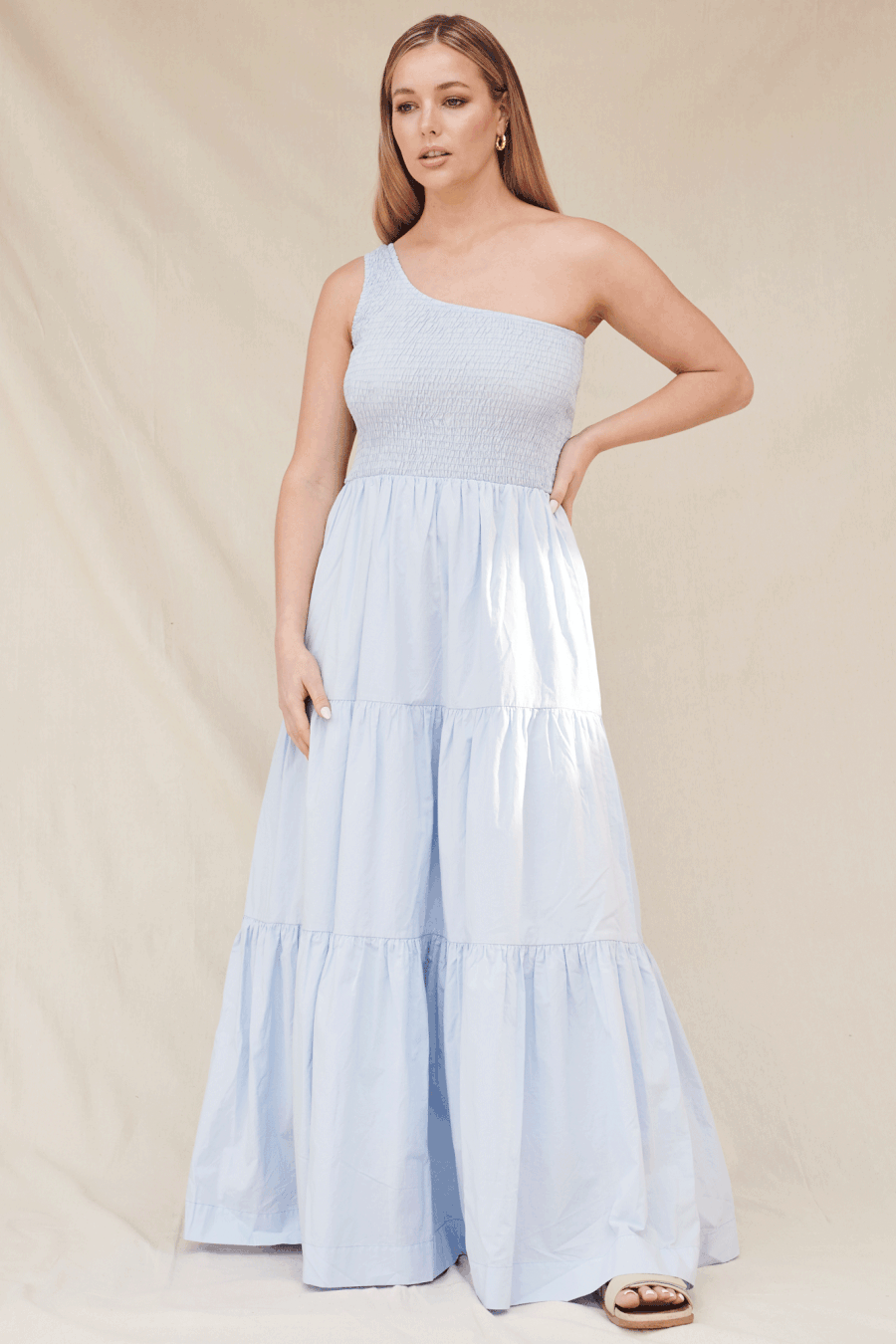Florence Dress Blue