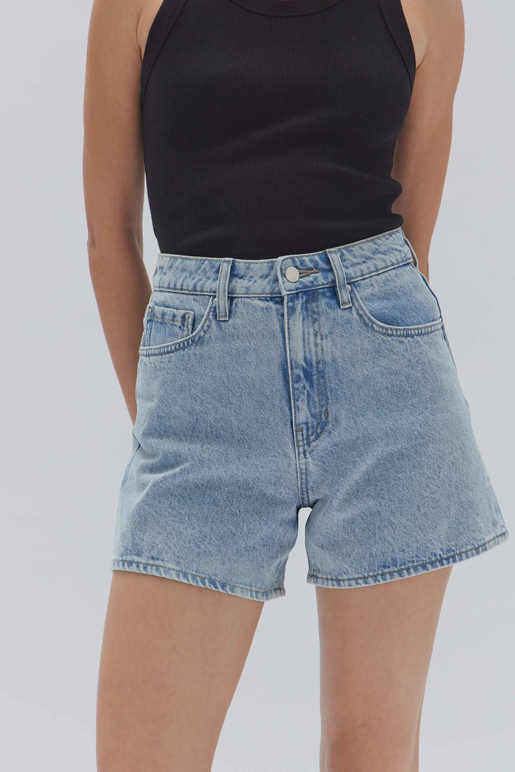 Vintage Denim Short Light