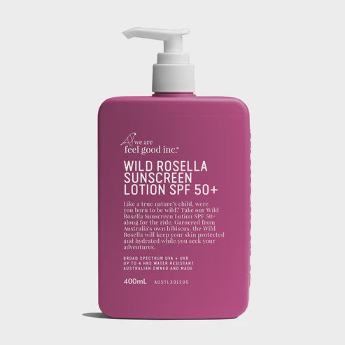 Wild Rosella Sunscreen Pump