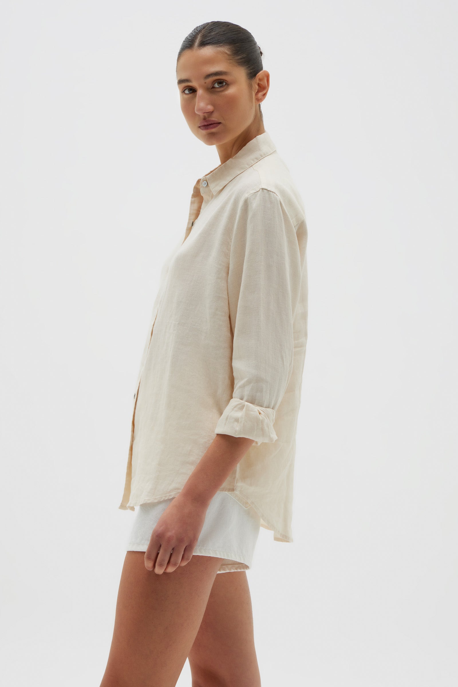 Xander LS Shirt Stone