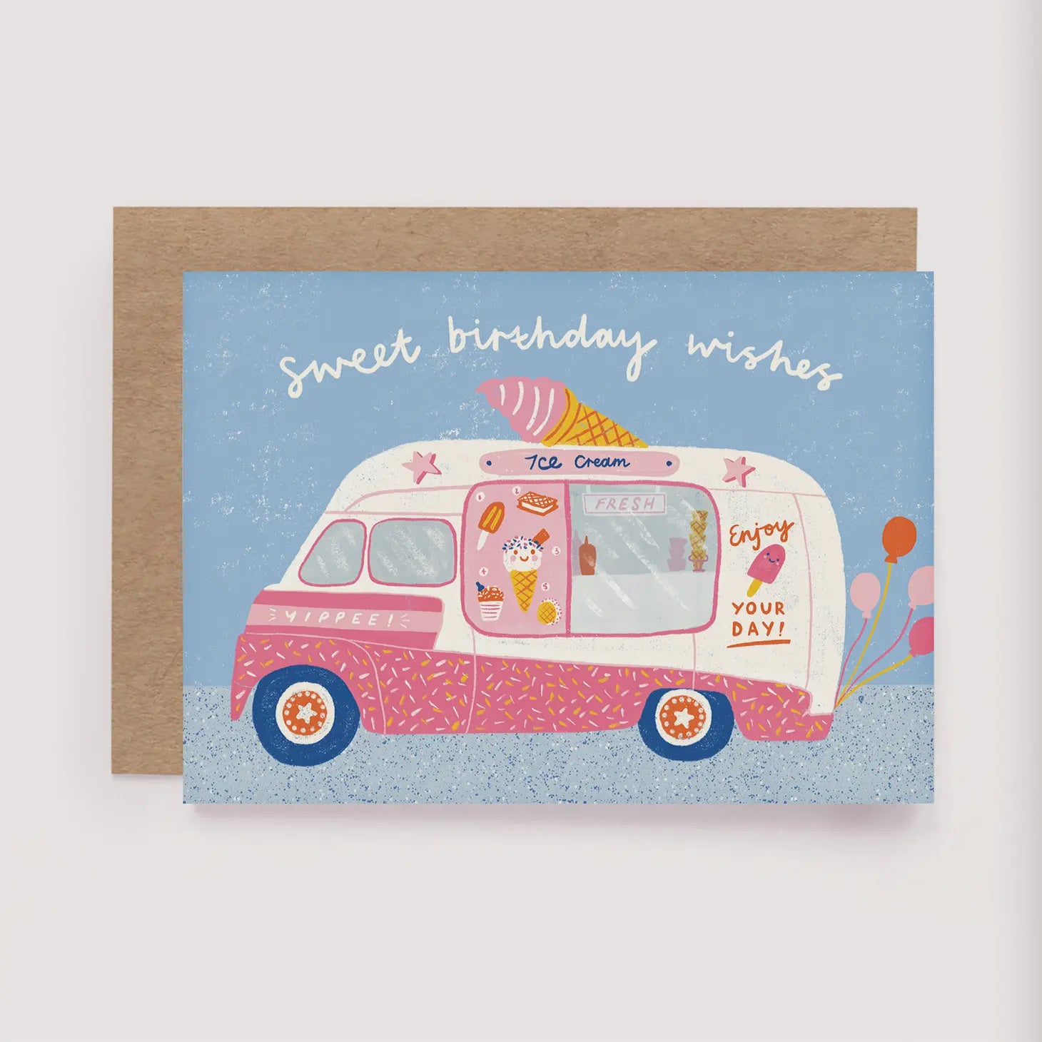 Ice Cream Van Card