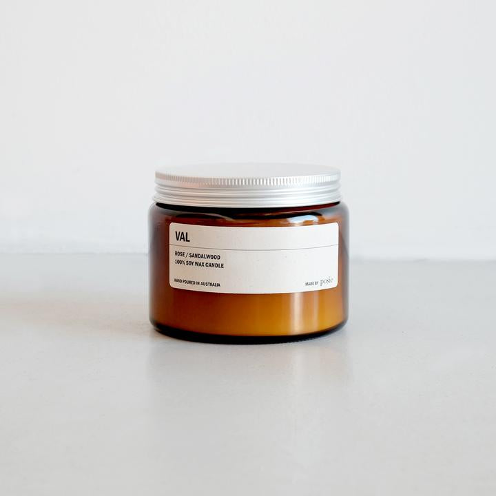 Large Soy Candle VAL