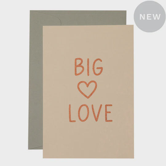 Big Love Card Copper