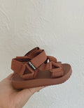 Kids Olympia Velcro Sandal Brick