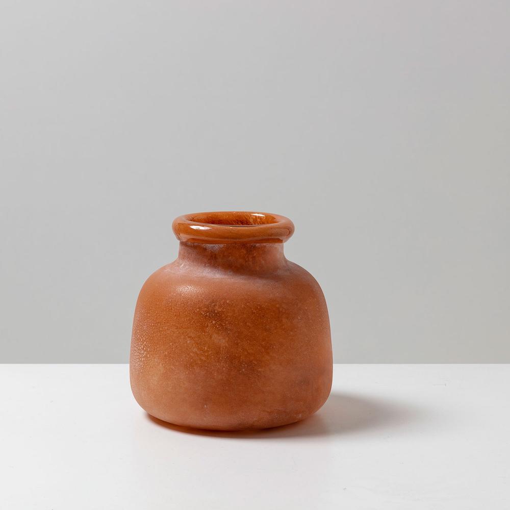 Byron Terracotta Round Vase