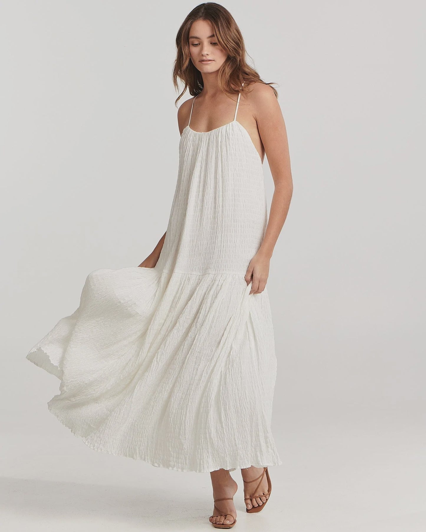 Aria Dress White