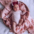 Musk Pink Organic Muslin Wrap