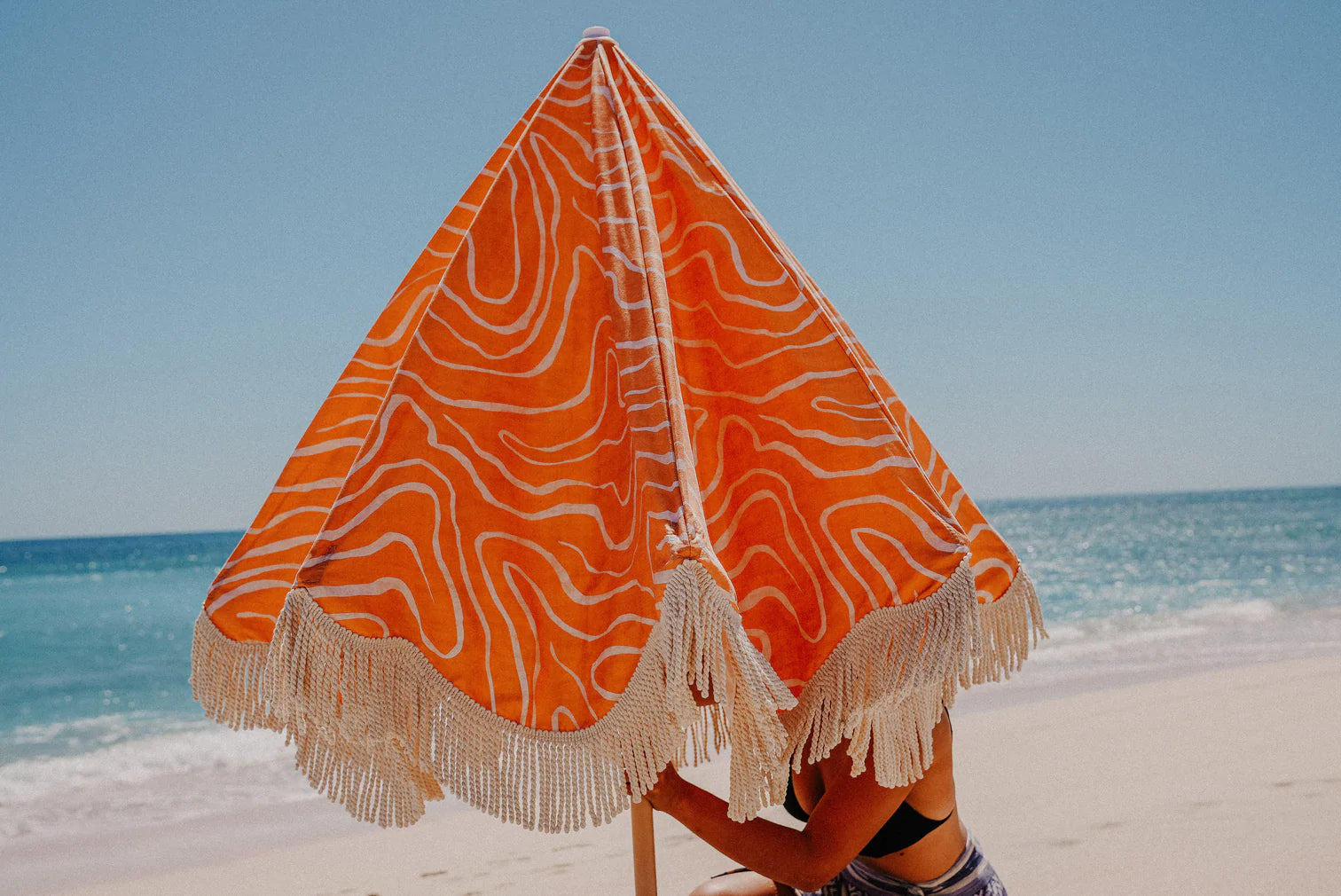 Earth Beach Umbrella