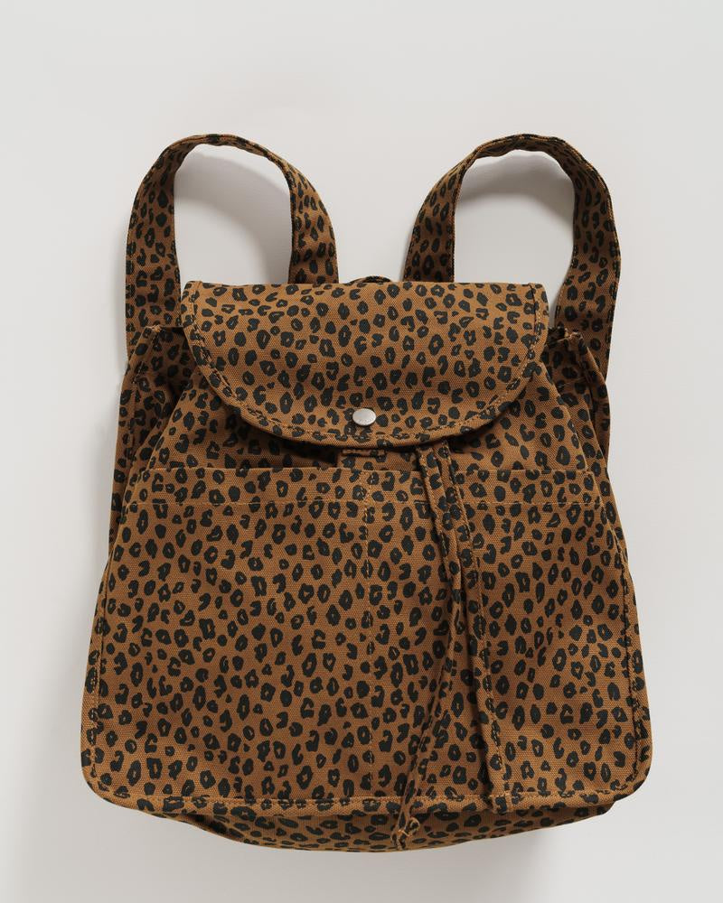 Drawstring Backpack Leopard